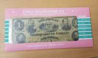 Set de bancnote americane 1861-1865