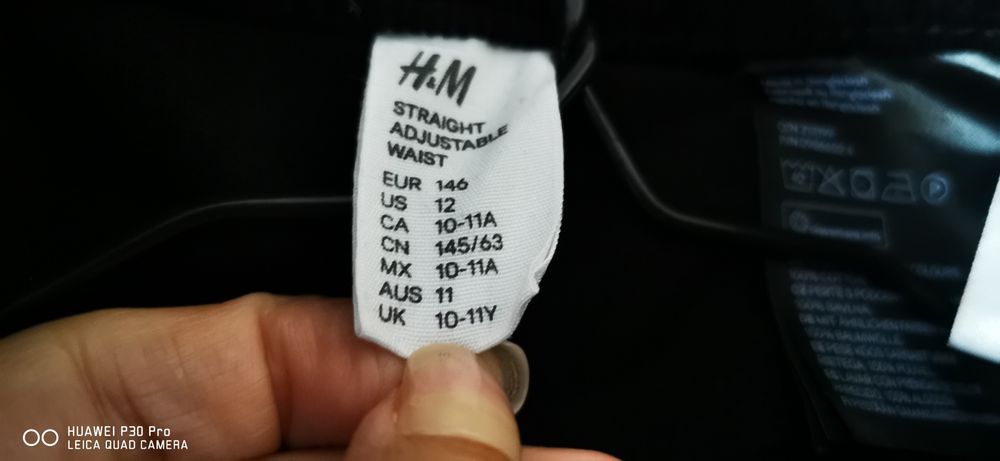 Панталони H&M, джинси 11-12 години