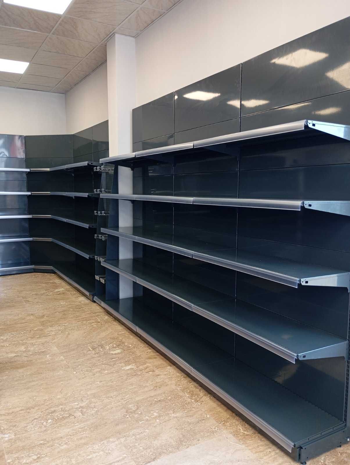 Оборудване за Магазини Рафтове Стелажи Проект Доставка и Монтаж