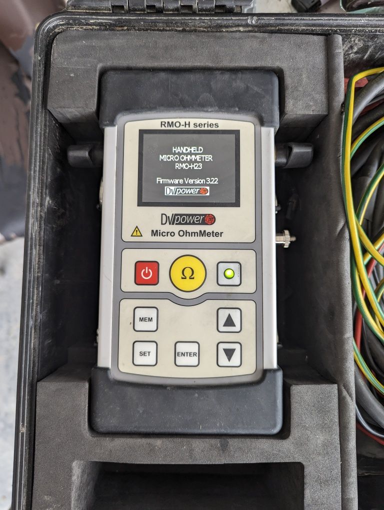 Dv power rmo-h23 micro ohmmeter.