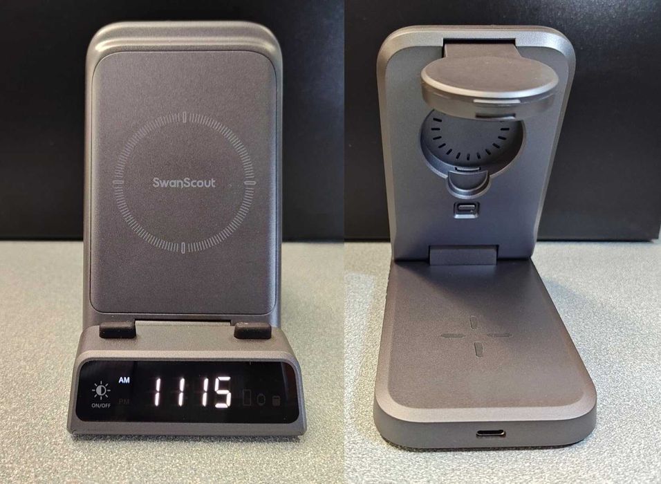 Зарядна станция 4 в 1 за смартфон Samsung и други