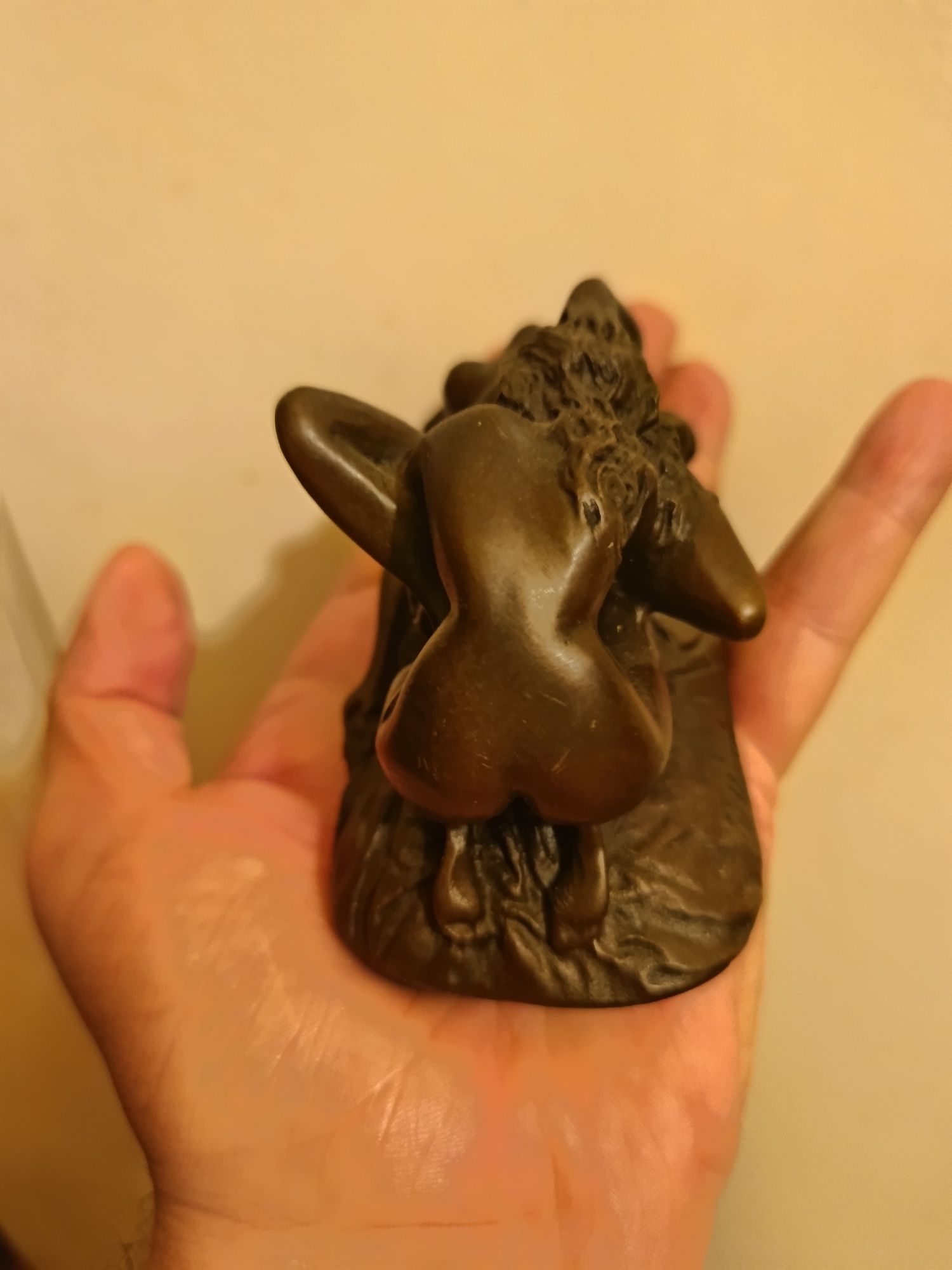 Statueta nud bronz antik