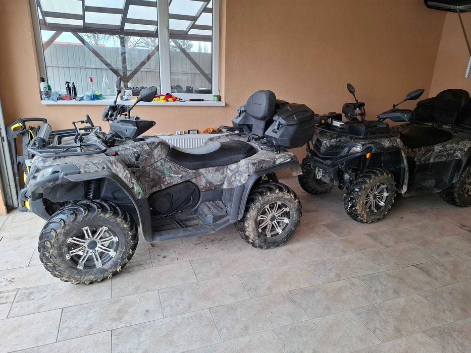 Vand 2 atv uri ,CF MOTO 520 L ,folosite foarte putin