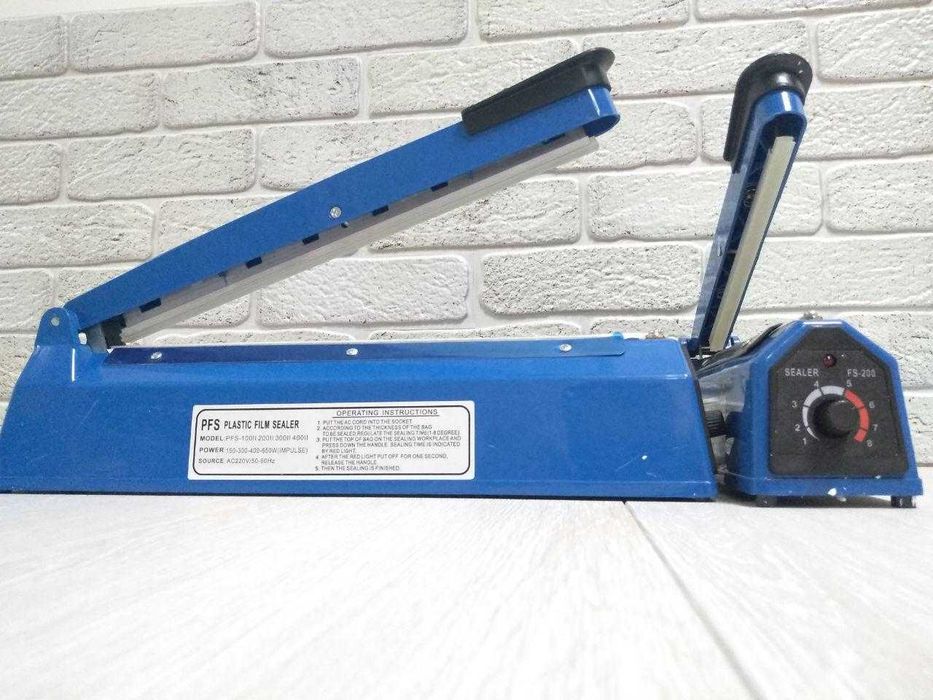 Запайщик пакетов металлический 200,300,400 мм