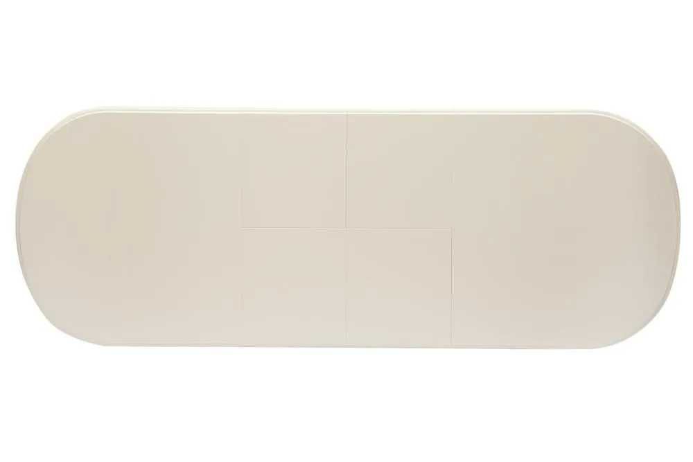 Стол белый обеденный раскладной Siena Ivory white 220см*80см*75см