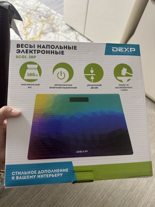 Весы напольные новые