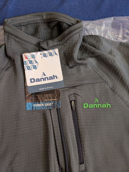 Bluza Polar Barbati alergare/drumetie Dannah Polartec Power Grid