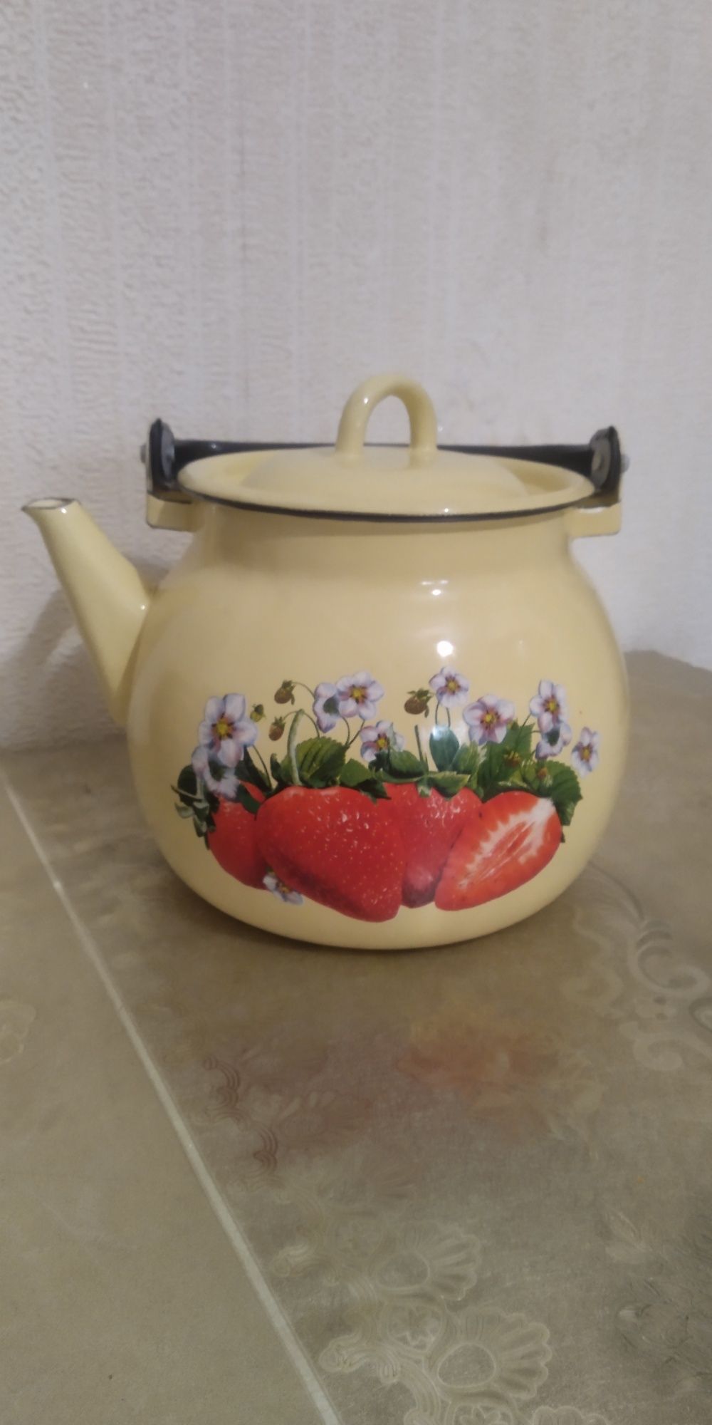 Чайник эмалированный (3,5 литра)