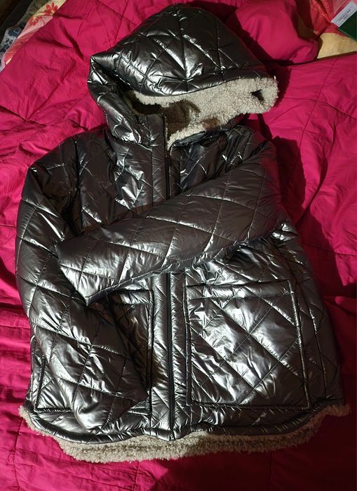 Новая куртка парка тедди XL размер