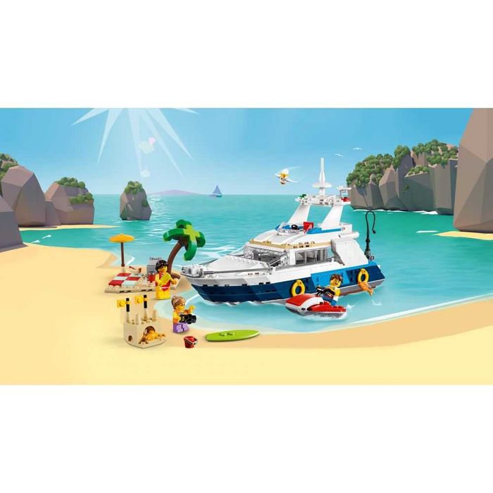 LEGO Creator 3 in 1 - Aventuri in croaziera 31083 - 597 piese