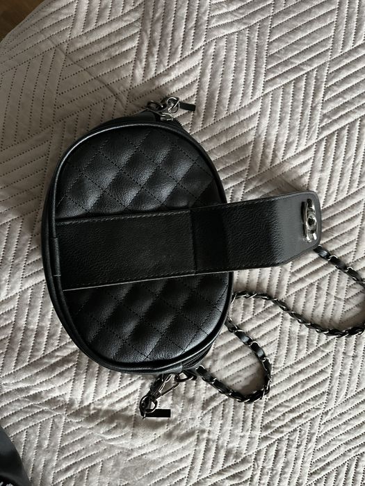 Дамка черна чанта Шанел