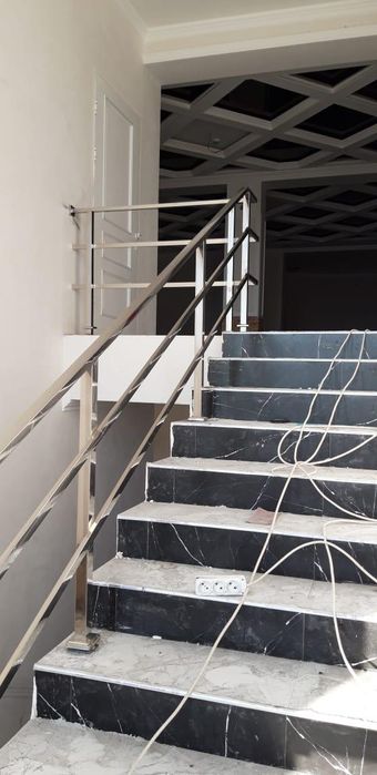 Перила Стеклянные Перила из Нержавеющей Установка Изготовление Фирменн