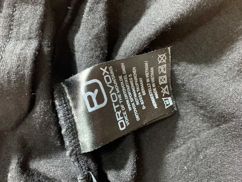 Мъжка мериносова блуза Ortovox Base Layer XL