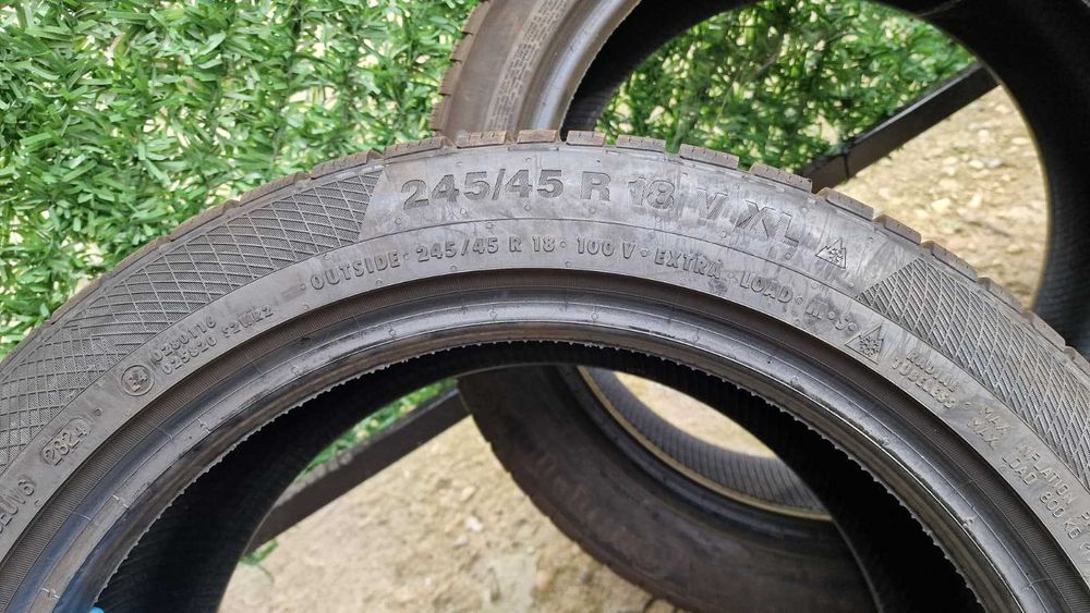 CONTINENTAL TS 850p iarna 245 45 R18 TS 850p MOE SSR XL 100V RUN FLAT