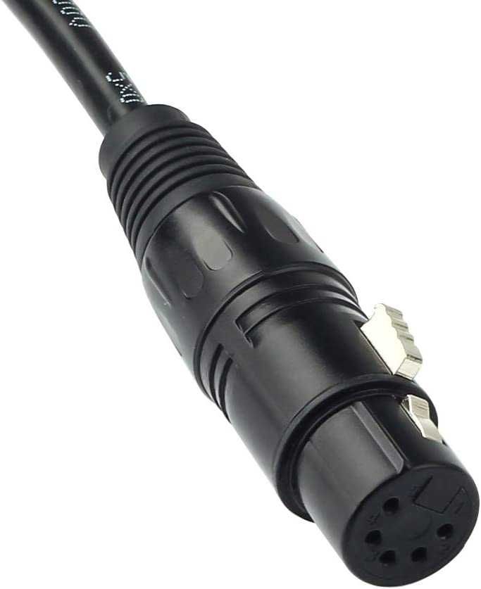 5 cabluri DMX 5 pin . 0.5m