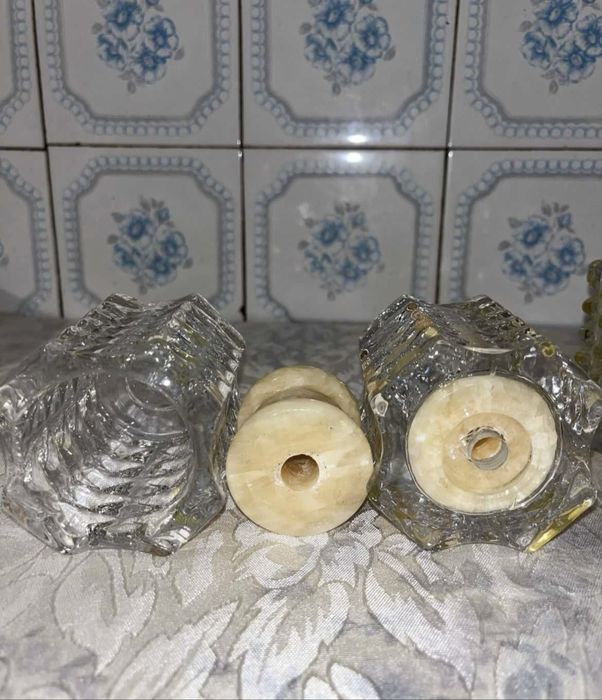 Lumanare/sticla/decoratiune