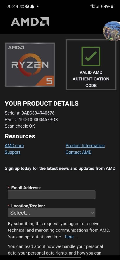 AMD ryzen охладител за процесор