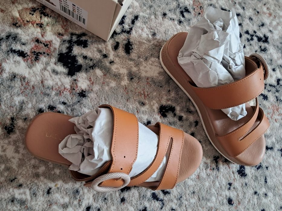 Sandale matimea 37, piele naturala