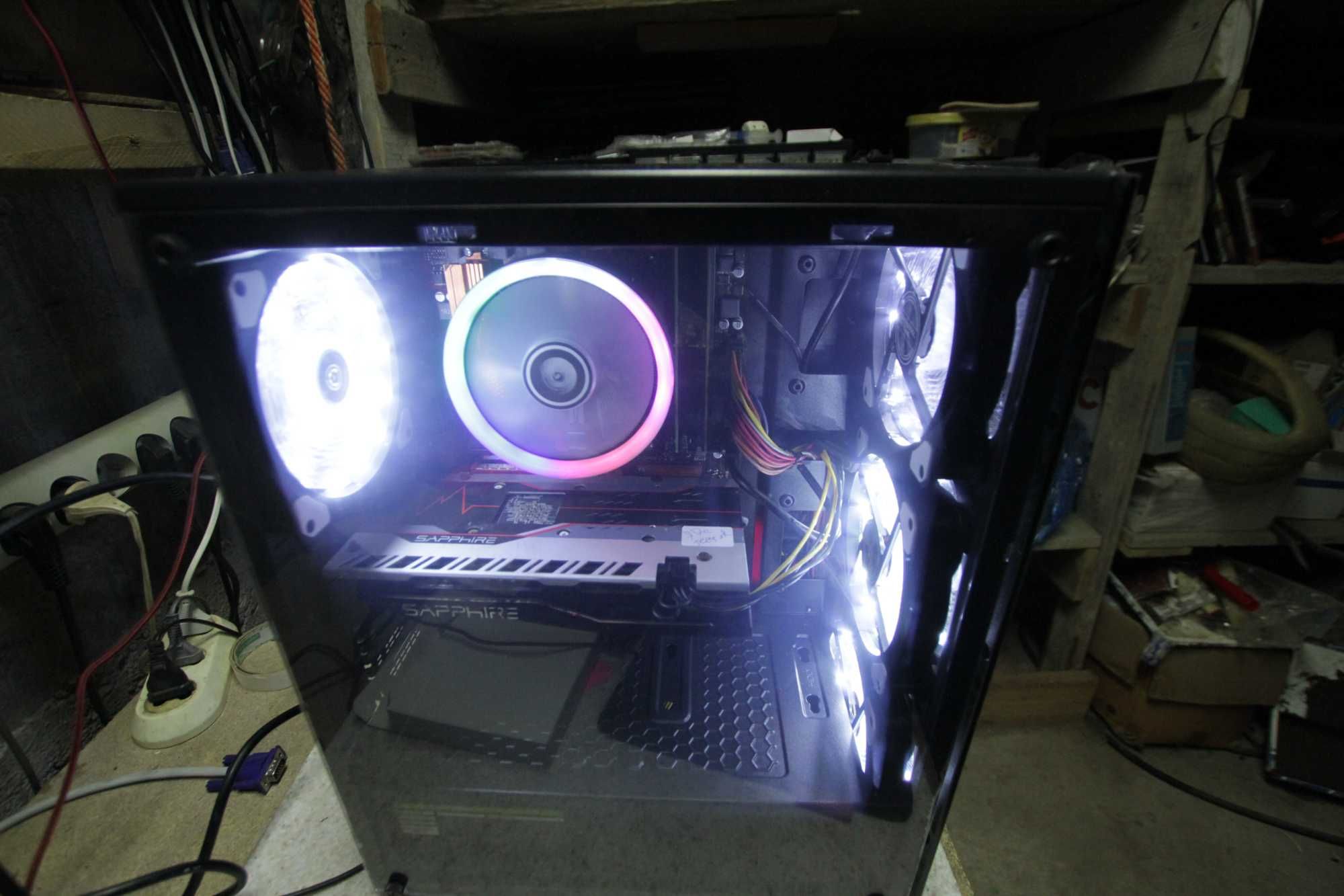 Игровой компьютер Counter Strike 2, Core i5 6500, RX 580 8 GB, DDR 8GB