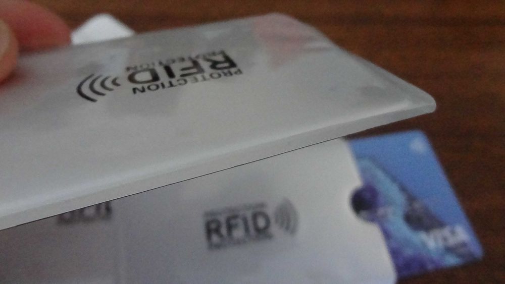 RFID защита за безконтактни банкови карти (4 броя)