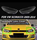 Set Sticle Sticla Far Dispersor Geam Capac Faruri Vw Scirocco 2009-16