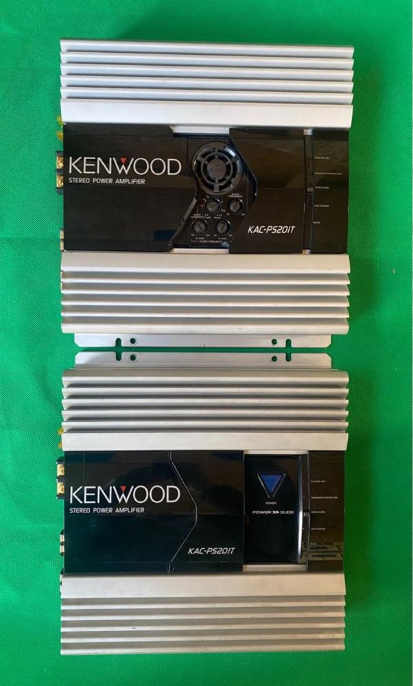 Amplificator auto Kenwood KAC PS 201T Slide electric,2 canale Noua