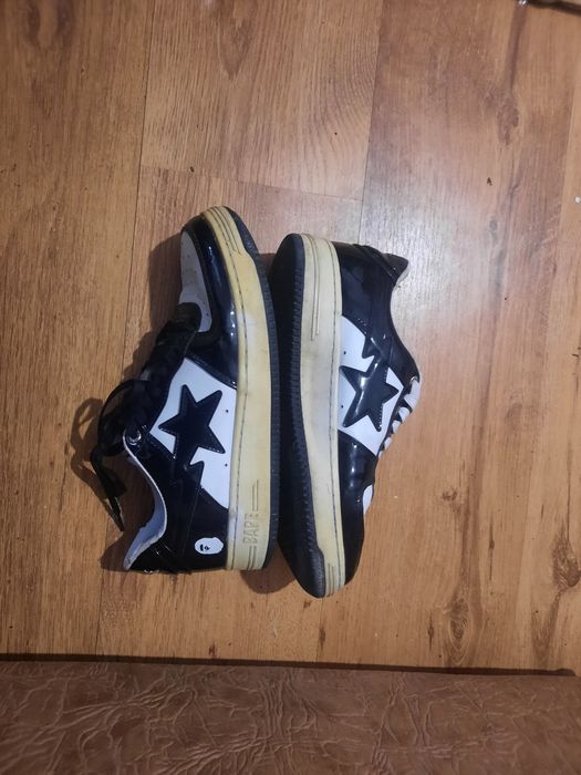 Adidasi bape sta Black&white