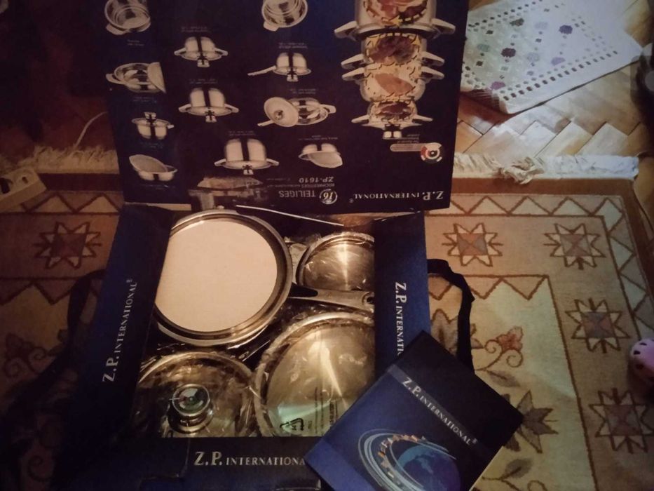 Set oale inox de lux 16 piese nou original
