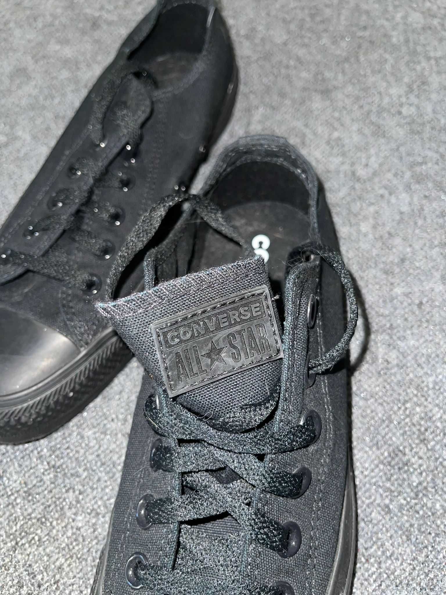 Converse Black Trainers