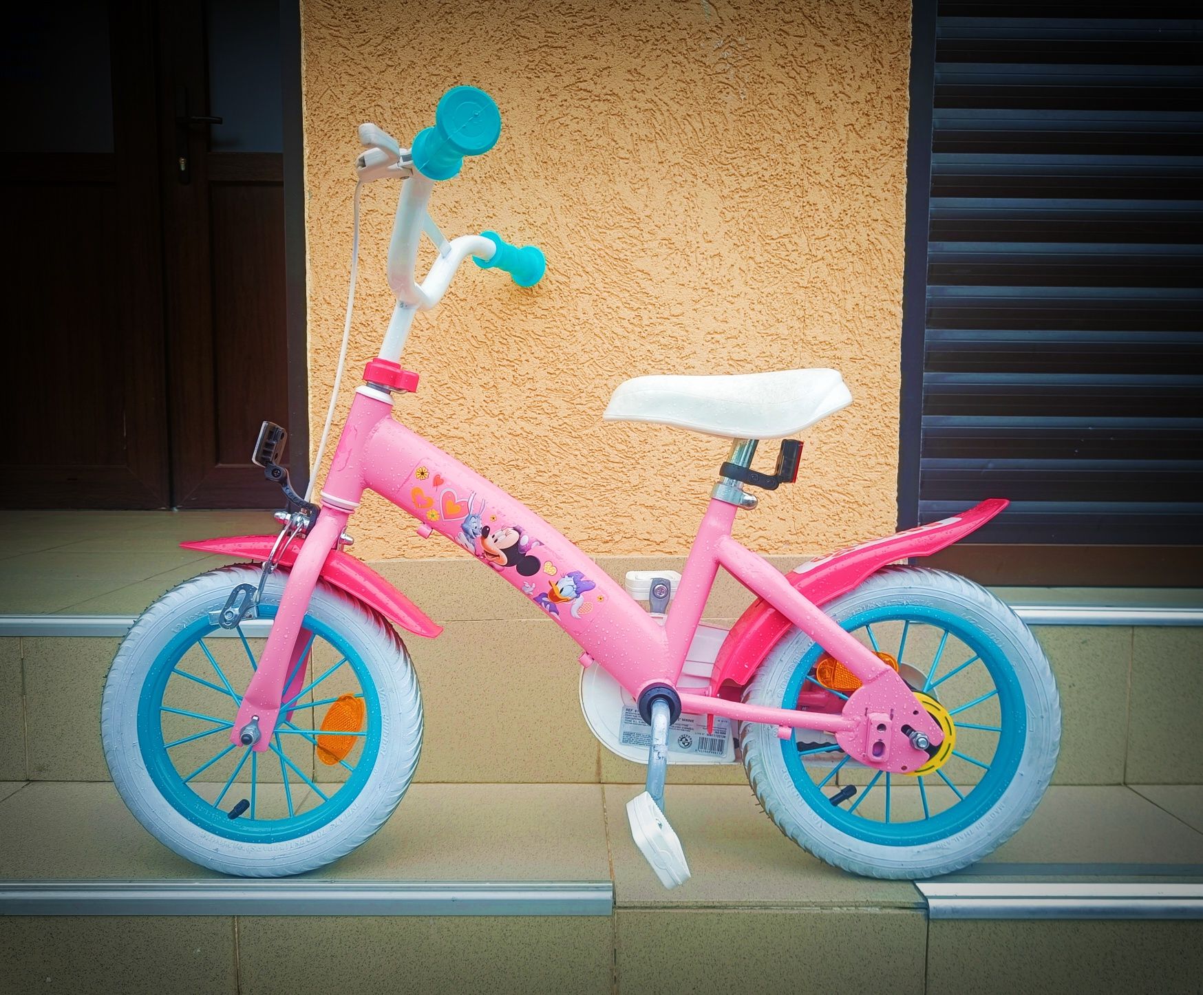 Bicicleta copii roti 12 roz Minnie