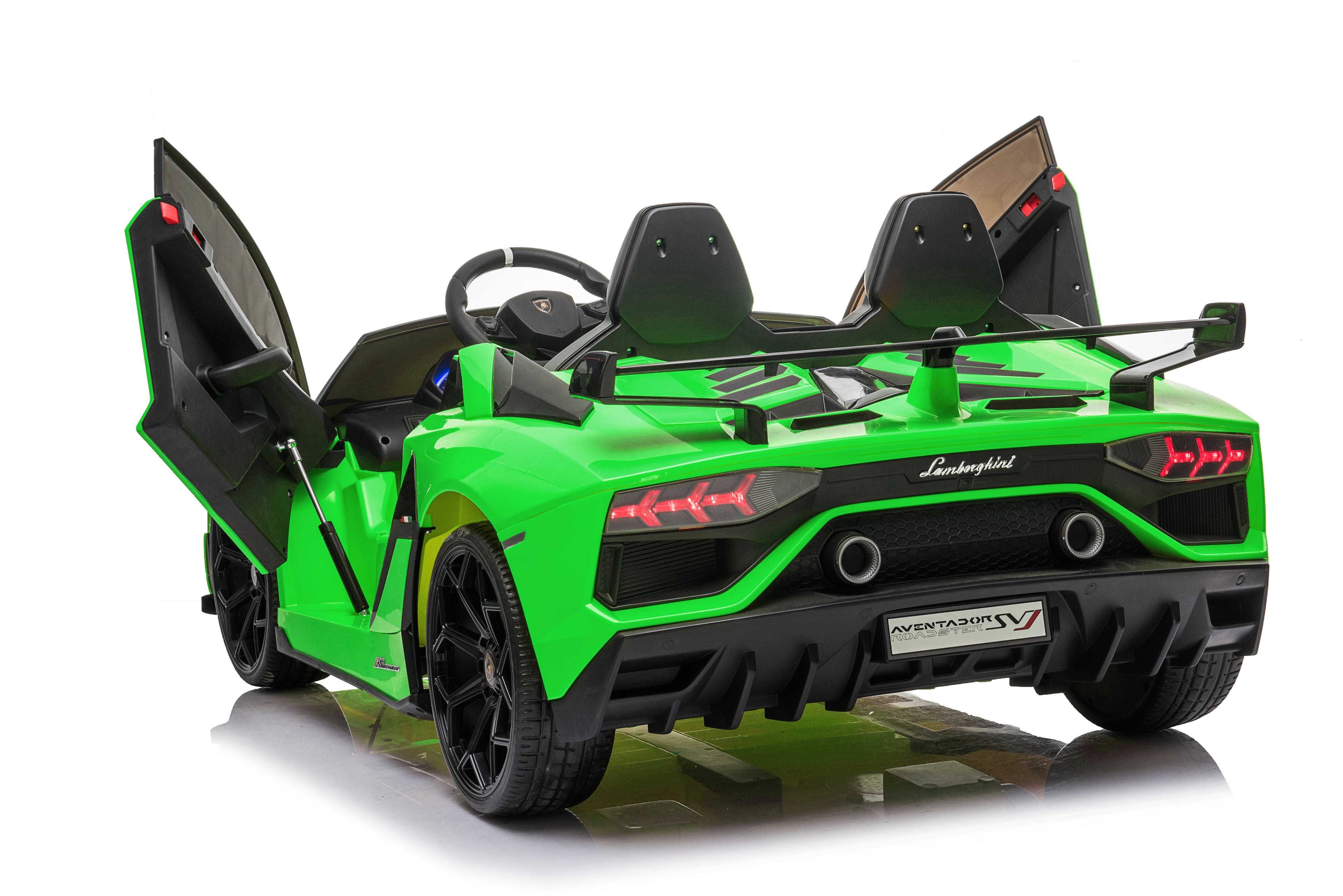 Лицензирана акумулаторна кола Lamborghini Aventador 2025,MP4,24V,600W