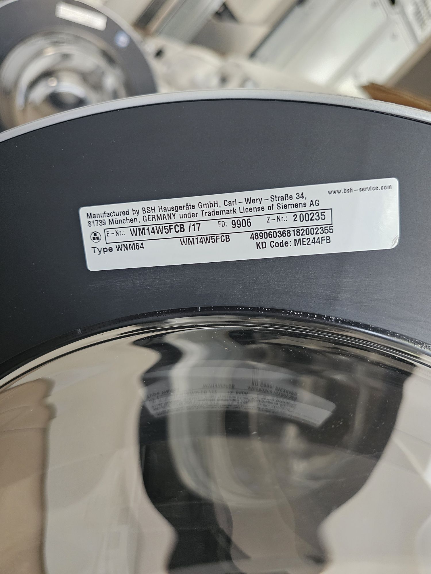Пералня Siemens iQ700