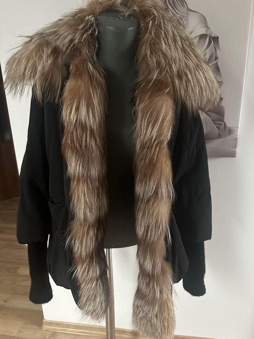 Geaca cu blana naturala vulpe