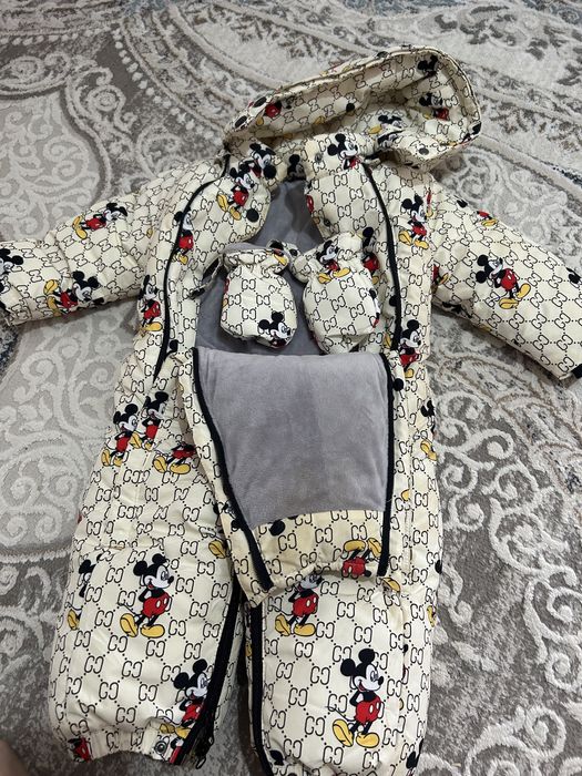 Комбез зимний , куртка для девочки