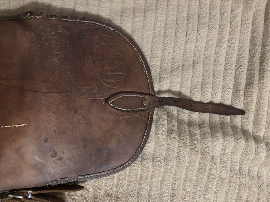 Husa arma vanatoare piele