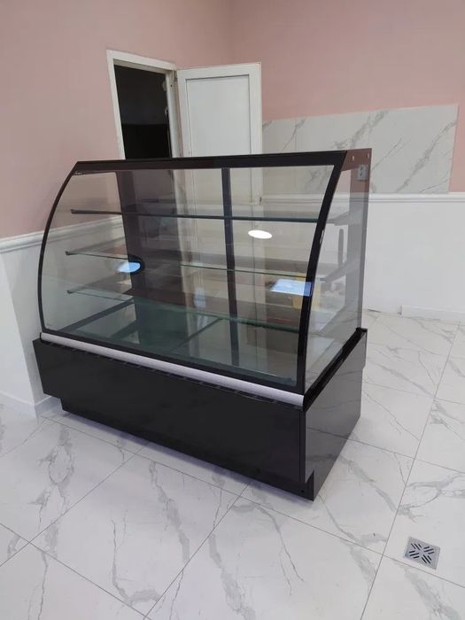 Vitrine cofetarie / patiserie / VDL 158 - Geam curbat