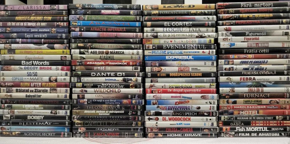 Vand Dvd-uri originale cu filme, subtitrare romana