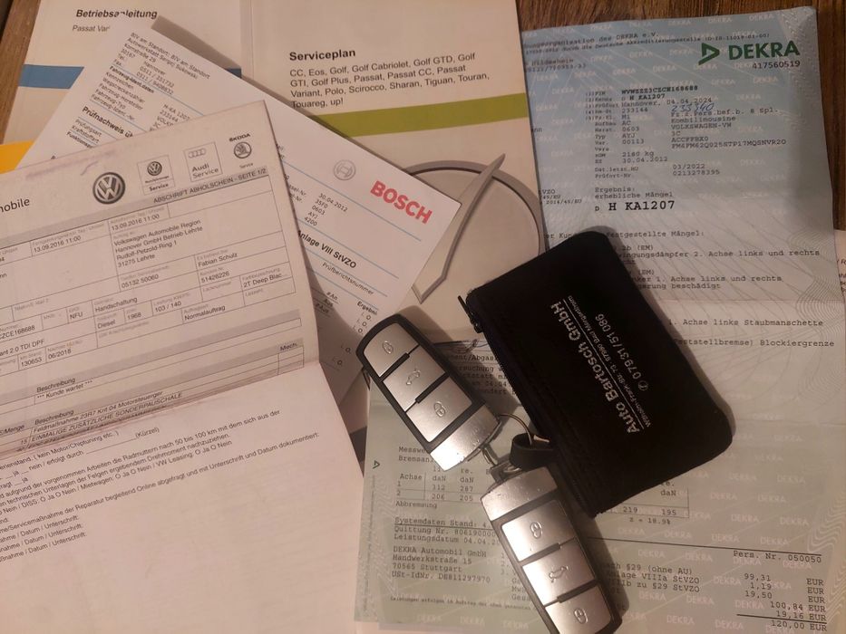 Vw passat b7 2L 2012