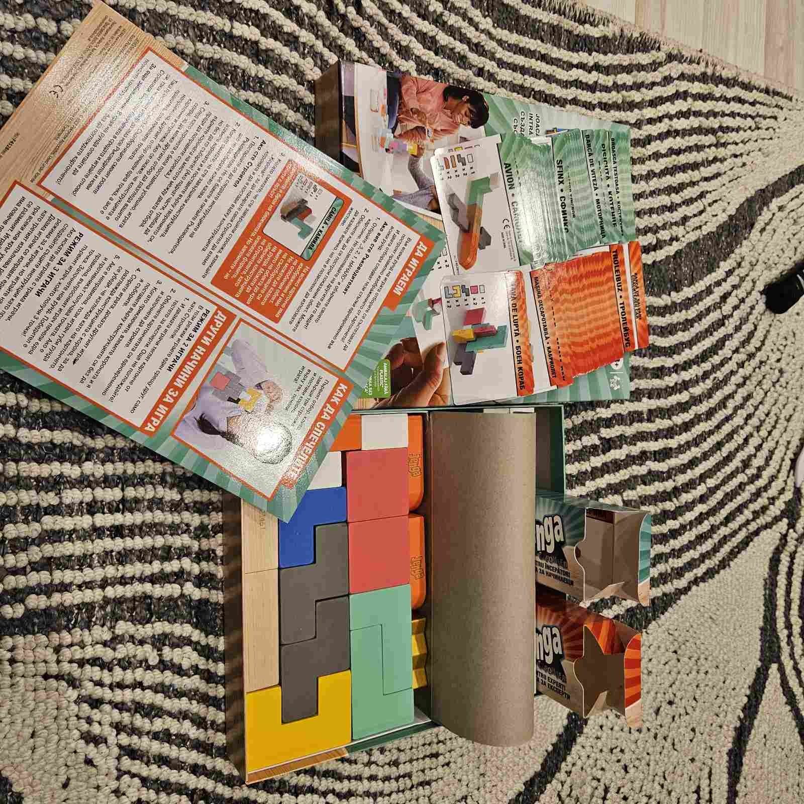 Jenga  maker строител кубчета детска забавна игра конструктор