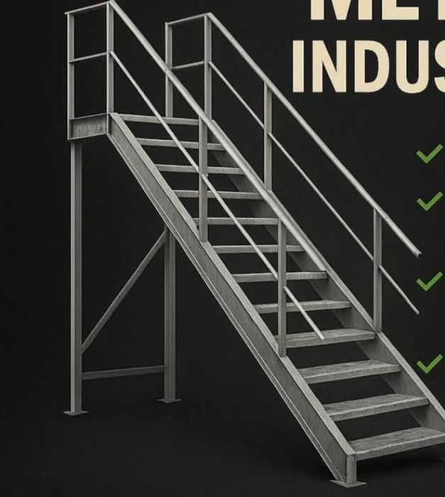 Scara metalica zincata 4mm grosime noi transport inclus