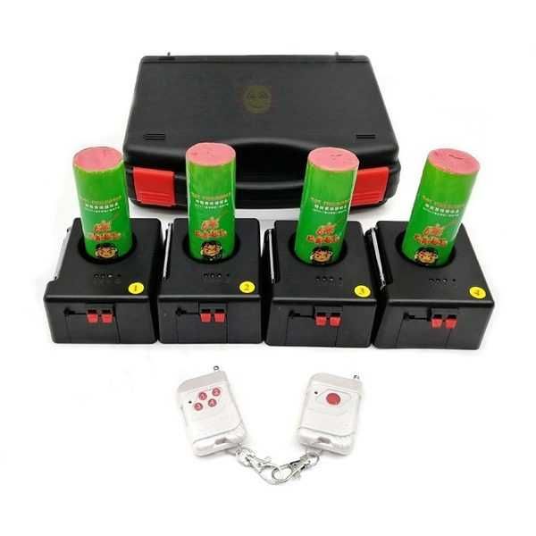 Kit 4 / 8 vulcani wifi wireless sistem declanșatori artificii  vulcani