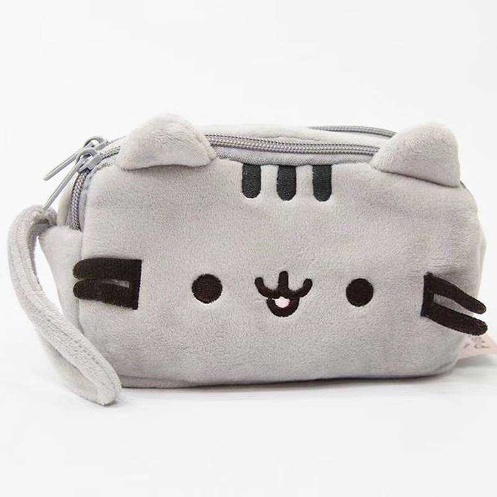Jucarie Penar dublu cu 2 fermoare, Pusheen The Cat, din plus
