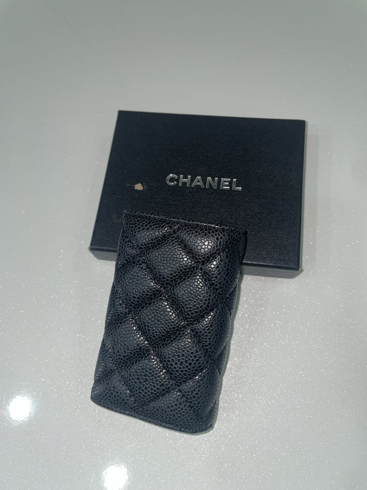 Portofel de carduri chanel piele