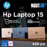 HP Laptop 15 i5-1334U,8GB,512GB, 1 год Гарантия Магазин Nout.uz