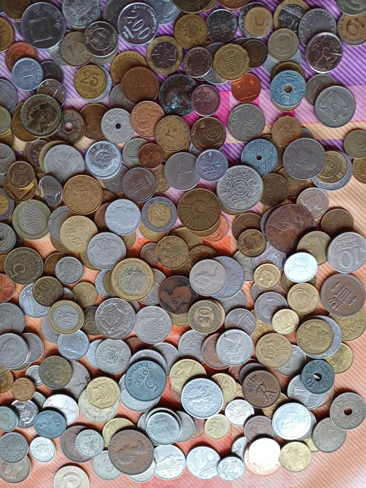 Мега лот монети 1030 бр.