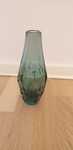 Vaza glastra decorativa vintage colectie alexandrit Cehia 1960