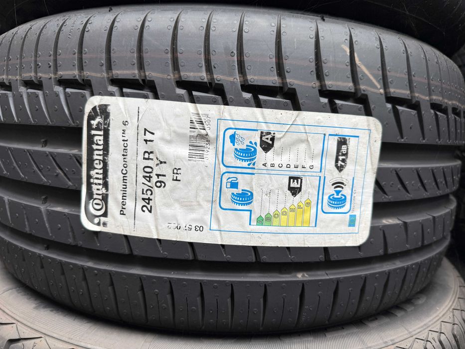 2x Anvelope NOI Vara 245/40 R17 - Continental Premium Contact 6