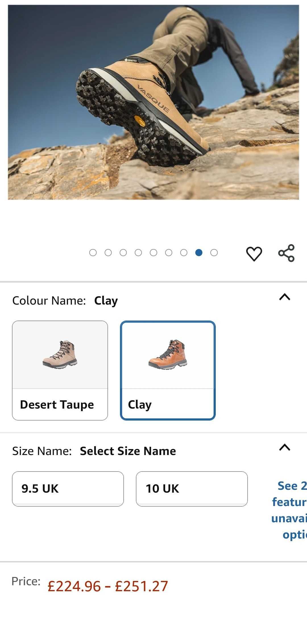 Bocanci VASQUE Gore-Tex 37-37,5. Climbing (munte, outdoor,cațarari)