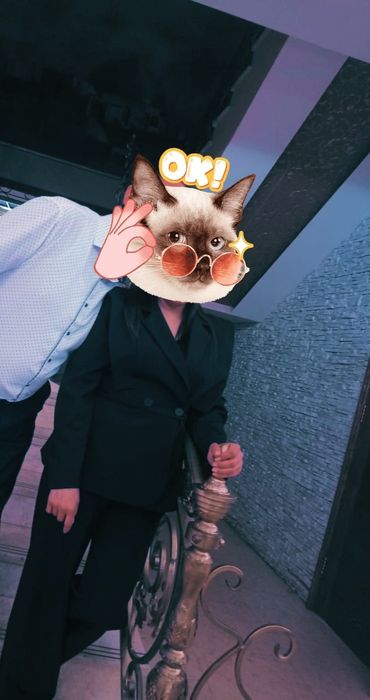 Женский костюм брючный элегантный