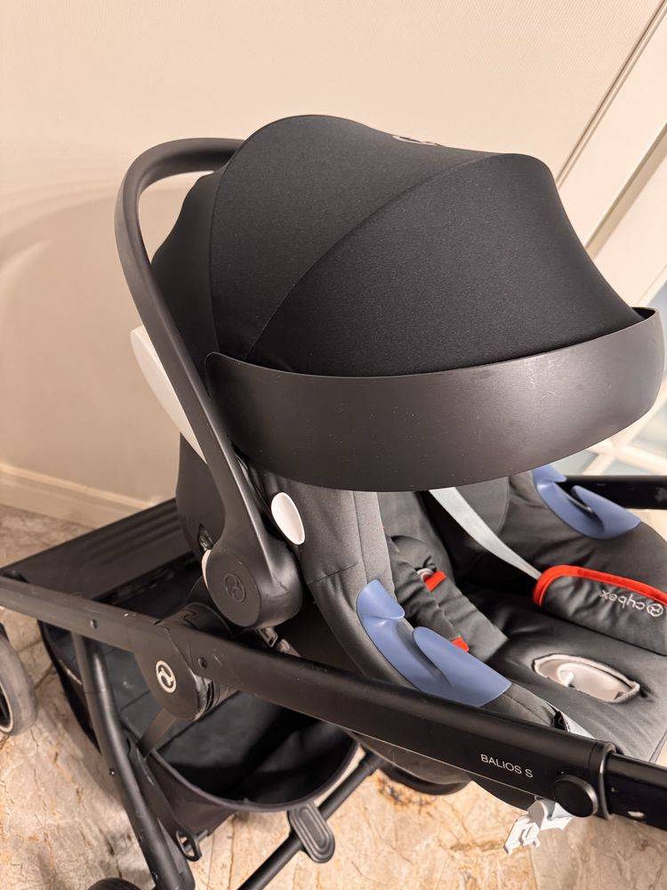 Коляска универсальная 3 в 1 Cybex Balios S Lux